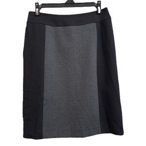 TAHARI‎ ARTHUR S. LEVINE PONTE COLORBLOCK PENCIL SKIRT 2P CAREERWEAR MINIMALIST